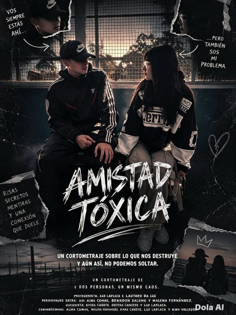 Portada de amistad tóxica