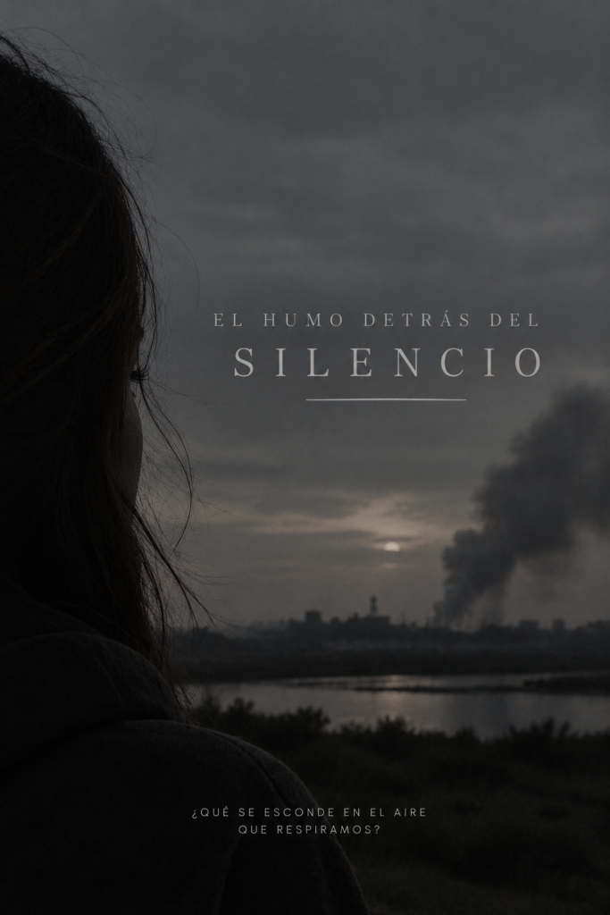Portada de el humo detrás del silencio